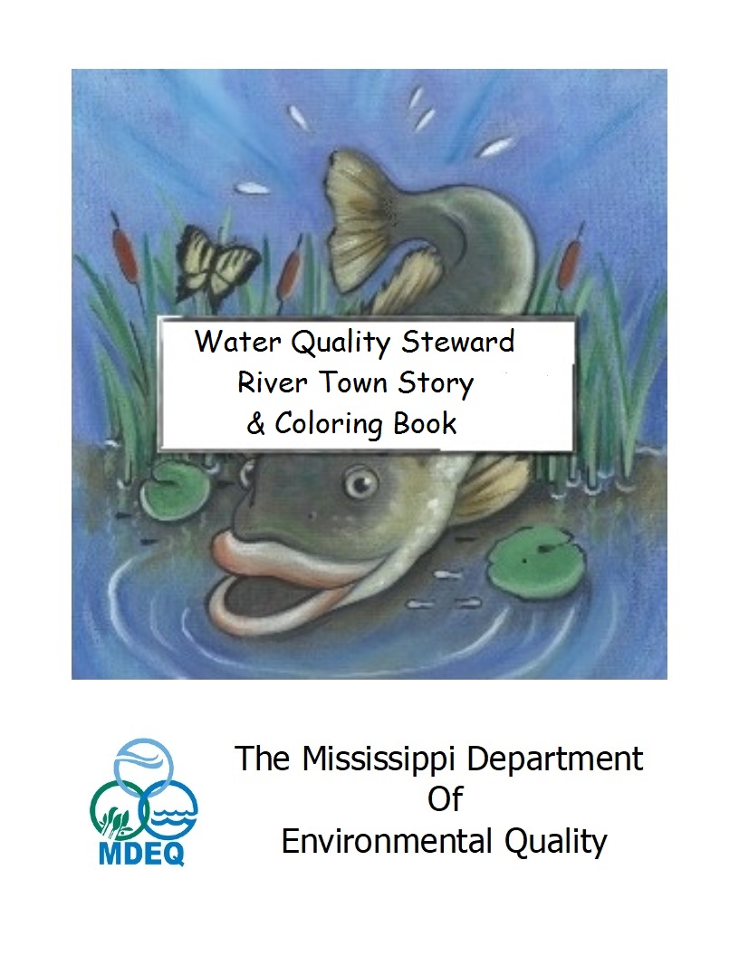 Water Quality Steward River Town Story and Coloring Book